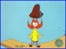 Yosemite Sam Looney Tunes Chuck Jones Signed 1997 Production Animation Cell
