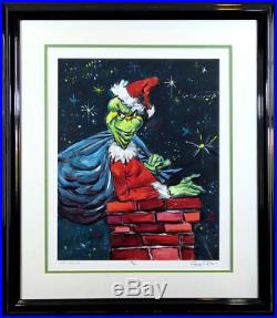 You're A Mean One The Grinch Giclee on Paper Framed HAND-SIGNED CHUCK JONES